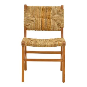 pak-336-000026-4 ΚΑΡΕΚΛΑ REFANE PAKOWORLD ΣΚΕΛΕΤΟΣ TEAK ΞΥΛΟ ΜΕ ΨΑΘΑ ΣΕ ΦΥΣΙΚΗ ΑΠΟΧΡΩΣΗ 50X58X85ΕΚ