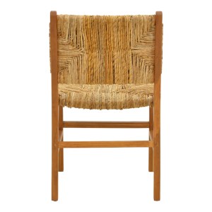 pak-336-000026-5 ΚΑΡΕΚΛΑ REFANE PAKOWORLD ΣΚΕΛΕΤΟΣ TEAK ΞΥΛΟ ΜΕ ΨΑΘΑ ΣΕ ΦΥΣΙΚΗ ΑΠΟΧΡΩΣΗ 50X58X85ΕΚ