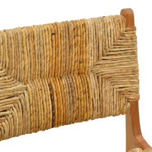 pak-336-000026-6 ΚΑΡΕΚΛΑ REFANE PAKOWORLD ΣΚΕΛΕΤΟΣ TEAK ΞΥΛΟ ΜΕ ΨΑΘΑ ΣΕ ΦΥΣΙΚΗ ΑΠΟΧΡΩΣΗ 50X58X85ΕΚ