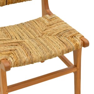 pak-336-000026-7 ΚΑΡΕΚΛΑ REFANE PAKOWORLD ΣΚΕΛΕΤΟΣ TEAK ΞΥΛΟ ΜΕ ΨΑΘΑ ΣΕ ΦΥΣΙΚΗ ΑΠΟΧΡΩΣΗ 50X58X85ΕΚ