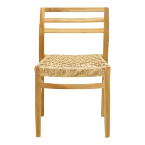 pak-336-000033-4 ΚΑΡΕΚΛΑ TUGA PAKOWORLD ΣΚΕΛΕΤΟΣ TEAK ΞΥΛΟ-PE ΣΧΟΙΝΙ ΣΕ ΦΥΣΙΚΗ ΑΠΟΧΡΩΣΗ 50X58X86ΕΚ