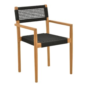 pak-336-000034 ΠΟΛΥΘΡΟΝΑ LENGAN PAKOWORLD ΣΚΕΛΕΤΟΣ TEAK ΞΥΛΟ ΣΕ ΦΥΣΙΚΗ ΑΠΟΧΡΩΣΗ-ΜΑΥΡΟ ΣΧΟΙΝΙ 54X52X80ΕΚ