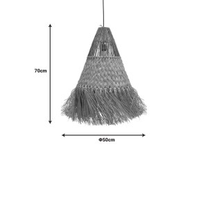 pak-337-000023-2 ΦΩΤΙΣΤΙΚΟ ΟΡΟΦΗΣ VAJEM INART MENDONG ΣΕ ΦΥΣΙΚΗ ΑΠΟΧΡΩΣΗ 50X50X70ΕΚ