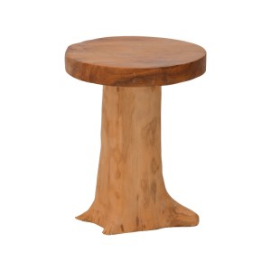 pak-338-000019-1 ΣΚΑΜΠΟ FERANTO PAKOWORLD TEAK ΞΥΛΟ ΣΕ ΦΥΣΙΚΗ ΑΠΟΧΡΩΣΗ Φ35X45ΕΚ
