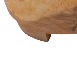 pak-338-000023-3 ΤΡΑΠΕΖΙ ΣΑΛΟΝΙΟΥ TERRA PAKOWORLD SUAR ΞΥΛΟ ΣΕ ΦΥΣΙΚΗ ΑΠΟΧΡΩΣΗ Φ60X36ΕΚ