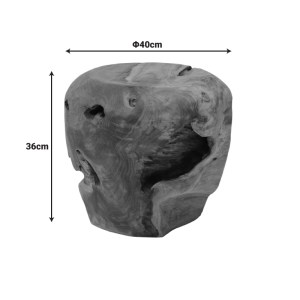 pak-338-000037-3 ΣΚΑΜΠΟ BOLARE PAKOWORLD TEAK ΞΥΛΟ ΣΕ ΦΥΣΙΚΗ ΑΠΟΧΡΩΣΗ Φ40X35ΕΚ