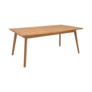 pak-340-000003-1 ΤΡΑΠΕΖΙ PINO PAKOWORLD ΕΠΕΚΤΕΙΝΟΜΕΝΟ TEAK ΞΥΛΟ ΣΕ ΦΥΣΙΚΗ ΑΠΟΧΡΩΣΗ 180/240X100X75ΕΚ