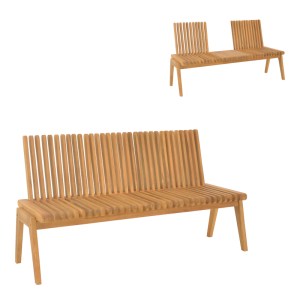 pak-340-000017 ΠΟΛΥΜΟΡΦΙΚΟΣ ΚΑΝΑΠΕΣ-ΠΑΓΚΑΚΙ JEY PAKOWORLD TEAK ΞΥΛΟ ΣΕ ΦΥΣΙΚΗ ΑΠΟΧΡΩΣΗ 120X57.5X80ΕΚ