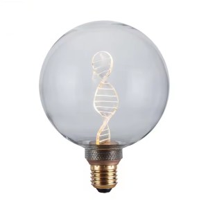 pak-342-000066 ΛΑΜΠΤΗΡΑΣ LED RN-DNA G125 BULB PAKOWORLD 3.5W E27 220-240V CLEAR
