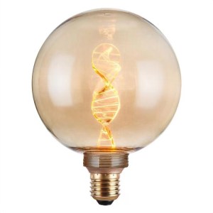 pak-342-000068 ΛΑΜΠΤΗΡΑΣ LED RN-DNA G125 BULB PAKOWORLD 3.5W E27 220-240V AMBER