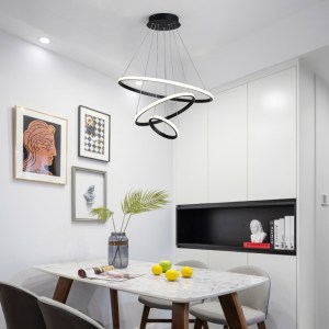 pak-342-000128-1 ΦΩΤΙΣΤΙΚΟ ΟΡΟΦΗΣ RINGS PAKOWORLD LED ΜΕΤΑΛΛΟ ΜΑΥΡΟ Φ60X100ΕΚ