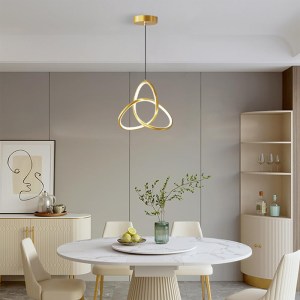 pak-342-000133-1 ΦΩΤΙΣΤΙΚΟ ΟΡΟΦΗΣ TRINITY PAKOWORLD LED ΜΕΤΑΛΛΟ ΧΡΥΣΟ Φ22X100ΕΚ