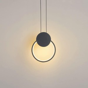 pak-342-000146-2 ΦΩΤΙΣΤΙΚΟ ΟΡΟΦΗΣ GANDEN PAKOWORLD LED ΜΑΥΡΟ ΜΕΤΑΛΛΙΚΟ Φ26,5X20ΕΚ