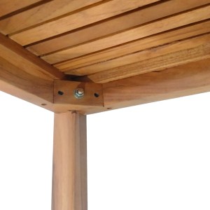 pak-343-000009-4 ΤΡΑΠΕΖΙ ΠΑΡΑΛΙΑΣ POLY PAKOWORLD TEAK ΞΥΛΟ ΣΕ ΦΥΣΙΚΗ ΑΠΟΧΡΩΣΗ 35X35X30ΕΚ