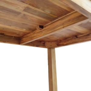 pak-343-000015-5 ΤΡΑΠΕΖΙ WOOLY PAKOWORLD TEAK ΞΥΛΟ ΣΕ ΦΥΣΙΚΗ ΑΠΟΧΡΩΣΗ 220X90X75ΕΚ
