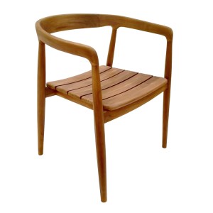 pak-343-000043-1 ΤΡΑΠΕΖΑΡΙΑ 3ΤΕΜ NOODY-KENDA I PAKOWORLD TEAK ΞΥΛΟ ΣΕ ΦΥΣΙΚΗ ΑΠΟΧΡΩΣΗ Φ80X75