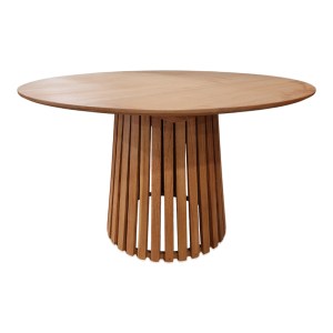 pak-343-000073-2 ΤΡΑΠΕΖΑΡΙΑ GRANNY-KENDA I PAKOWORLD ΣΕΤ 5ΤΕΜ ΣΕ ΦΥΣΙΚΗ-ΜΠΕΖ ΑΠΟΧΡΩΣΗ Φ120X75ΕΚ
