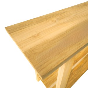 pak-343-000086-1 ΚΟΝΣΟΛΑ DECOZA PAKOWORLD TEAK ΞΥΛΟ ΣΕ ΦΥΣΙΚΗ ΑΠΟΧΡΩΣΗ 140X40X80ΕΚ