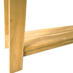 pak-343-000086-3 ΚΟΝΣΟΛΑ DECOZA PAKOWORLD TEAK ΞΥΛΟ ΣΕ ΦΥΣΙΚΗ ΑΠΟΧΡΩΣΗ 140X40X80ΕΚ