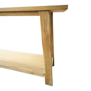 pak-343-000087-3 ΚΟΝΣΟΛΑ DECOZA PAKOWORLD TEAK ΞΥΛΟ ΣΕ ΦΥΣΙΚΗ ΑΠΟΧΡΩΣΗ 200X40X80ΕΚ