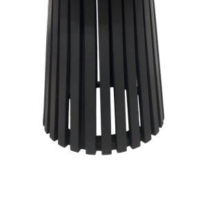 pak-343-000123-2 ΤΡΑΠΕΖΙ KENDA I PAKOWORLD MINDI ΞΥΛΟ ΜΑΥΡΟ Φ120X75ΕΚ