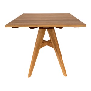 pak-343-000125-1 ΤΡΑΠΕΖΙ CADRADA PAKOWORLD TEAK ΞΥΛΟ ΣΕ ΦΥΣΙΚΗ ΑΠΟΧΡΩΣΗ 80X80X76ΕΚ