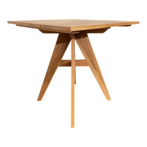 pak-343-000125 ΤΡΑΠΕΖΙ CADRADA PAKOWORLD TEAK ΞΥΛΟ ΣΕ ΦΥΣΙΚΗ ΑΠΟΧΡΩΣΗ 80X80X76ΕΚ