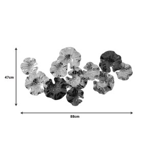 pak-345-000015-2 ΔΙΑΚΟΣΜΗΤΙΚΟ ΤΟΙΧΟΥ MERINDA INART ΜΕΤΑΛΛΟ ΣΕ ΧΡΥΣΗ-ΜΑΥΡΗ ΑΠΟΧΡΩΣΗ 88X47X5ΕΚ