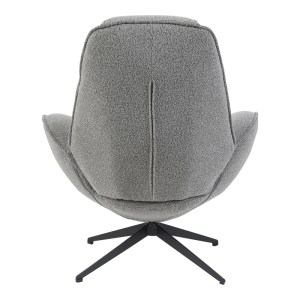 pak-350-000042-4 ΠΟΛΥΘΡΟΝΑ ΠΕΡΙΣΤΡΕΦΟΜΕΝΗ FLAGO PAKOWORLD ΜΠΟΥΚΛΕ ΥΦΑΣΜΑ ΑΝΘΡΑΚΙ 85X88X103.5ΕΚ