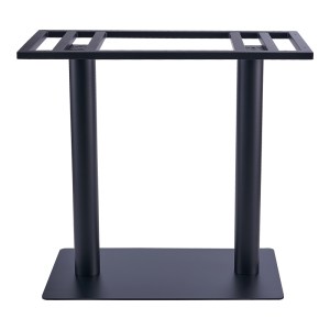 pak-355-000036-1 ΒΑΣΗ ΤΡΑΠΕΖΙΟΥ SOIGN PAKOWORLD ΜΕΤΑΛΛΟ ΜΑΥΡΟ 80X40X90ΕΚ