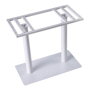 pak-355-000037 ΒΑΣΗ ΤΡΑΠΕΖΙΟΥ SOIGN PAKOWORLD ΜΕΤΑΛΛΟ ΛΕΥΚΟ 80X40X72ΕΚ