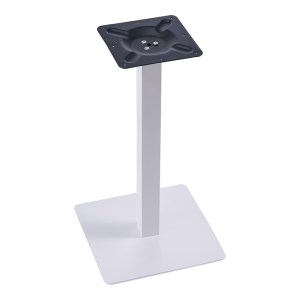 pak-355-000040 ΒΑΣΗ ΤΡΑΠΕΖΙΟΥ BATAN I PAKOWORLD ΜΕΤΑΛΛΟ ΛΕΥΚΟ 40X40X72ΕΚ