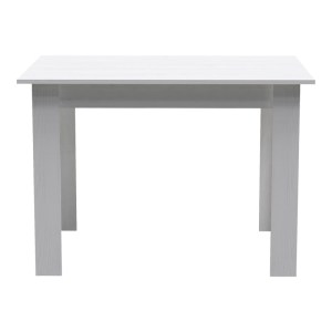 pak-361-000001-2 ΤΡΑΠΕΖΙ MANKA PAKOWORLD ΣΕ ΛΕΥΚΗ ΑΠΟΧΡΩΣΗ 110X80X77ΕΚ