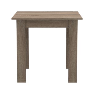 pak-361-000007-1 ΤΡΑΠΕΖΙ MANKA I PAKOWORLD ΣΕ SONOMA TRUFFLE ΑΠΟΧΡΩΣΗ 80X80X77ΕΚ