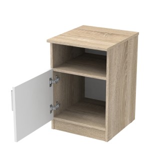 pak-361-000035-2 ΚΟΜΟΔΙΝΟ GALDI PAKOWORLD ΣΕ SONOMA-ΛΕΥΚΗ ΑΠΟΧΡΩΣΗ 40X45X60ΕΚ