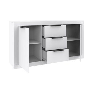 pak-361-000103-1 ΜΠΟΥΦΕΣ DOHA PAKOWORLD ΣΕ ΛΕΥΚΗ ΑΠΟΧΡΩΣΗ 150X45X80.5ΕΚ