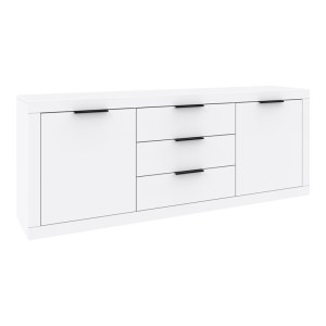 pak-361-000107-1 ΜΠΟΥΦΕΣ DOHA PAKOWORLD ΣΕ ΛΕΥΚΗ ΑΠΟΧΡΩΣΗ 210X45X80.5ΕΚ