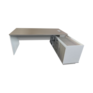 pak-367-000001-2.png ΓΡΑΦΕΙΟ ΕΡΓΑΣΙΑΣ ΕΠΑΓΓΕΛΜΑΤΙΚΟ ΑΝΑΣΤΡΕΨΙΜΟ ARMADI PAKOWORLD ΓΩΝΙΑΚΟ ΣΕ SONOMA-ΛΕΥΚΗ ΑΠΟΧΡΩΣΗ 160X80X75ΕΚ