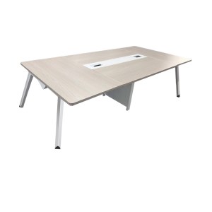 pak-367-000014 ΤΡΑΠΕΖΙ ΣΥΝΕΔΡΙΑΣΕΩΝ ARMADI PAKOWORLD ΣΕ SONOMA-ΛΕΥΚΗ ΑΠΟΧΡΩΣΗ 200X120X75ΕΚ