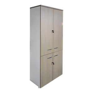 pak-367-000021 ΝΤΟΥΛΑΠΑ ΓΡΑΦΕΙΟΥ ARMADI PAKOWORLD SONOMA-ΛΕΥΚΟ 80X40X200ΕΚ