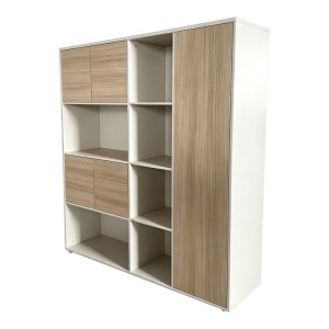 pak-367-000037 ΒΙΒΛΙΟΘΗΚΗ ΓΡΑΦΕΙΟΥ CHIDI PAKOWORLD ΣΕ OAK-ΜΠΕΖ ΑΠΟΧΡΩΣΗ 160X40X200ΕΚ