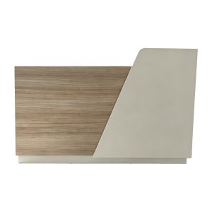 pak-367-000038-2 ΓΡΑΦΕΙΟ RECEPTION KALU PAKOWORLD ΣΕ OAK-ΜΠΕΖ ΑΠΟΧΡΩΣΗ 160X60X105ΕΚ