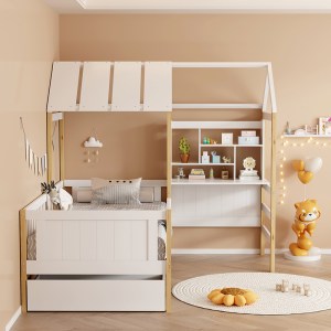 pak-370-000030-3 ΠΑΙΔΙΚΟ ΚΡΕΒΑΤΙ BEDRIA PAKOWORLD Τ. MONTESSORI ΞΥΛΟ ΣΕ ΛΕΥΚΗ-ΦΥΣΙΚΗ ΑΠΟΧΡΩΣΗ 90X190ΕΚ
