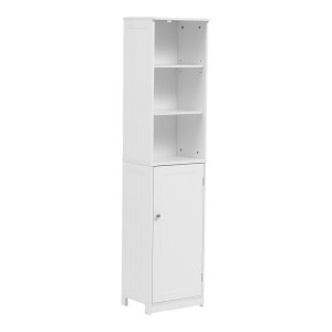 pak-370-000031 ΝΤΟΥΛΑΠΙ-ΣΤΗΛΗ DESILIA PAKOWORLD MDF ΛΕΥΚΟ 37X30X160ΕΚ