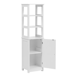 pak-370-000032-2 ΝΤΟΥΛΑΠΙ-ΣΤΗΛΗ LARBEN PAKOWORLD MDF ΛΕΥΚΟ 40X33X150ΕΚ