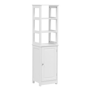 pak-370-000032 ΝΤΟΥΛΑΠΙ-ΣΤΗΛΗ LARBEN PAKOWORLD MDF ΛΕΥΚΟ 40X33X150ΕΚ