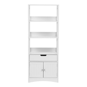 pak-370-000035-4 ΝΤΟΥΛΑΠΙ-ΣΤΗΛΗ SEJO PAKOWORLD MDF ΛΕΥΚΟ 60X32.5X154ΕΚ