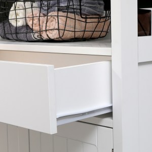 pak-370-000035-6 ΝΤΟΥΛΑΠΙ-ΣΤΗΛΗ SEJO PAKOWORLD MDF ΛΕΥΚΟ 60X32.5X154ΕΚ