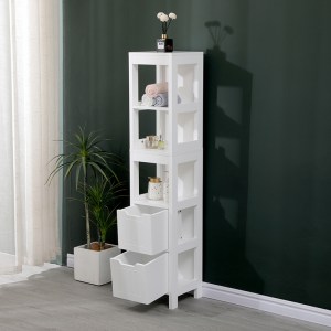 pak-370-000036-1 ΝΤΟΥΛΑΠΙ-ΣΤΗΛΗ KELBY PAKOWORLD MDF ΛΕΥΚΟ 30X30X144ΕΚ