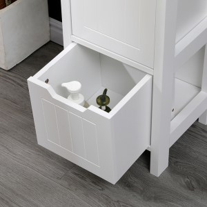 pak-370-000036-6 ΝΤΟΥΛΑΠΙ-ΣΤΗΛΗ KELBY PAKOWORLD MDF ΛΕΥΚΟ 30X30X144ΕΚ